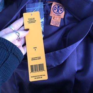 Tory Burch NWT Silk Pencil Skirt